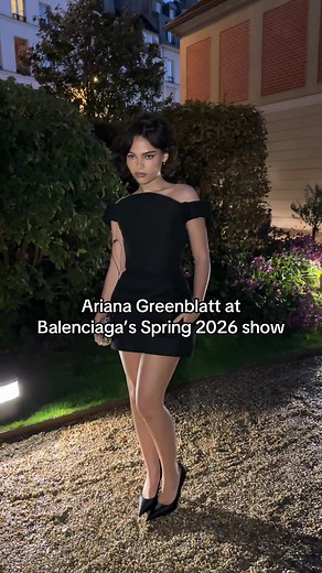 Ariana Greenblatt Shines at Balenciaga Spring 2026 Show