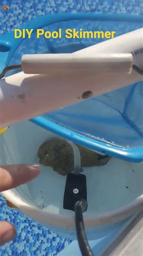 DIY Pool Skimmer Homemade #pool #poolaccessories #diy
