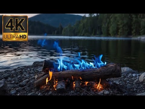 🔥 4K Fireplace Sounds + Smooth Jazz Piano: Study & Relax S1