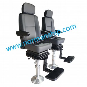 [Hot Item] Boat Ship Yacht Marine Fixed Driver Chairs PU Fireproof Helmsman Seat