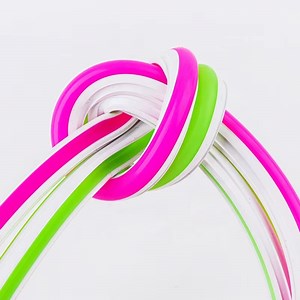 [Hot Item] 50m Ice Blue RGB LED Neon Strip Light with Remote