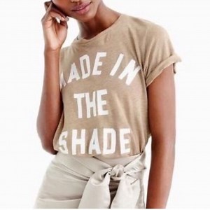 J. Crew Tan T-Shirt Size XXS