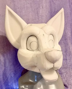 Canine FOAM Fursuit Head Base - Etsy