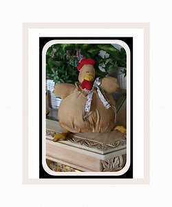 Primitive Chicken Doll Sewing Pattern Big Bottom Buddies Collection for Crafters - Etsy