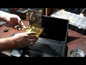Laptop LCD Screen Removal and Replacement Compaq CQ57 - Computer Repair Club
