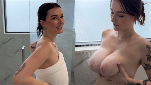 Spying On My All Natural Big Tits Stepsis - Jade Harper - Luke Cooper