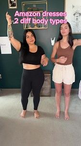 3.8M views · 10K reactions | Amazon dresses on 2 different body types 殺 #fyp #fitcheck #wearwhatyouwant #fashion #amazonfinds #amazon #amazonmusthaves | Val_moments | Facebook
