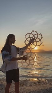 2.6K views · 76 reactions | Meditating with flowing geometries and patterns in a sunrise with two pairs Hypno Mandalas 律  Hypnoizm, Alexander Nagachevskiy #geometry #pattern #island #sunrise #hypnoizm #meditation #flowarts | ParametricArchitecture | Facebook