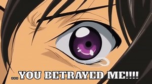 Code Geass R2 - You Betrayed Me on Make a GIF