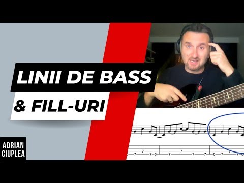 Metoda simplă de a studia Linii de Bass și Fill-uri pentru a căpăta "Groove"!