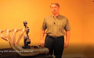 （TeZet Cad）Header Digitizing With MicroSribe and TeZet Cad