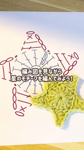 編み物初心者必見！かぎ針編み図の読み方