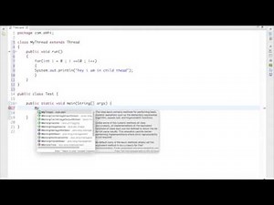 multithreading by extending thread || An introduction to multithreading || Part 3