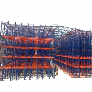 [Hot Item] Ebil Automatic Storage Rack Clad Supported Warehouse Building High Density Storage Racking