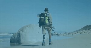 Walking On Beach Man Animation Overlay Stock Footage Video (100% Royalty-free) 3998563315 | Shutterstock