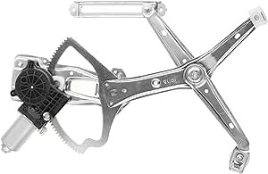 A-Premium Window Regulator with Motor Compatible with Mercedes-Benz C220 1994-1996 C230 C280 C36 AMG C43 AMG Sedan 2 Pins Only Front Driver Side