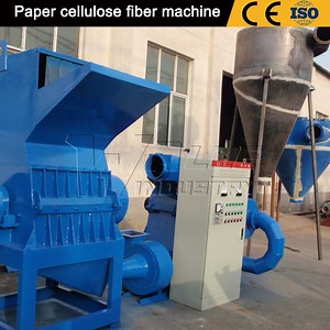[Hot Item] Scrap Magazine Paper Cellulose Fiber Making Machine Insulation Fiber Production Machine