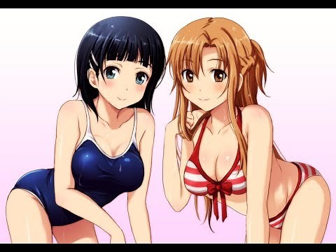 Anime Girls Bikini Sexy 💓💓💓