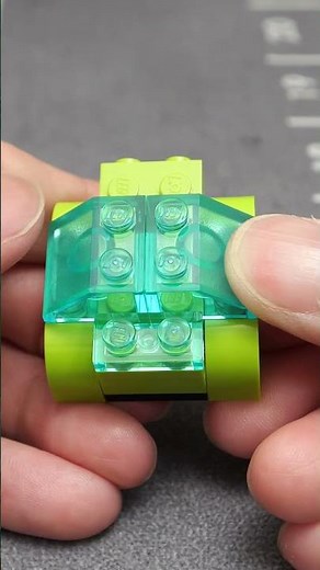 Build a turtle out of LEGO