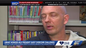 Cincinnati & Hamilton County Library workers help frequent guest find housing, new job