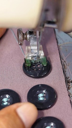 26K views · 58 reactions | How to Attach Buttons with Sewing Machine...