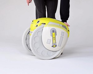20K views · 99 reactions | star wars cargo robot follows people around and carries their objects like a backpack https://tinyurl.com/ypyta4he | designboom | Facebook