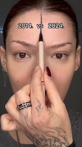 2014 vs 2024 makeup | Mimier Makeup