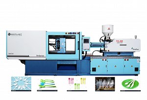 [Hot Item] Plastic Spoon Knife Fork Making Machine Plastic Injection Molding Machine Price