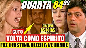 1.3K views · 20 reactions | ALMA GÊMEA Capítulo de hoje QUARTA 04/09 - Resumo da novela alma gemea hoje QUARTA 04/09 #novelasglobo #almagemea #resumodenovelas | Canal sua Novela | Facebook