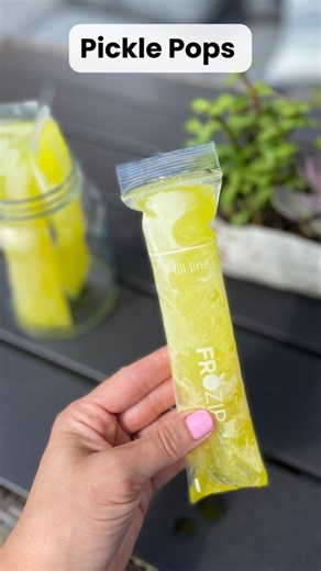 3.7K views · 26 reactions | Satisfy your 勒cravings with Pickle Popsicles!  It's the perfect, unique and refreshing summer snack for pickle lovers!  #picklepopsicles #picklelovers #lowcarbtreats #ketosnacks #hip2keto | Hip2Keto | Facebook