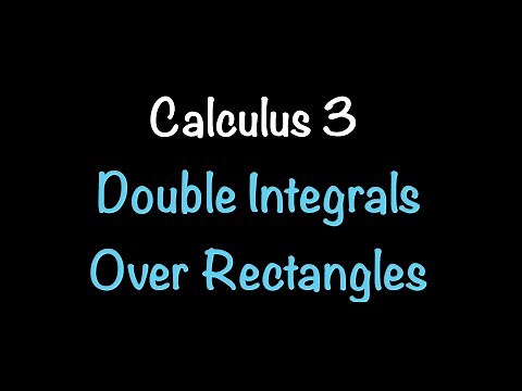 Calculus 3: Double Integrals Over Rectangles (Video #19) | Math with Professor V
