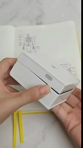 Memoking Mini Sticker Printer M02Pro - 300dpi Bluetooth Inkless Pocket Printer for Phone Photos, Sticky Notes, Memos, DIY, QR Codes, and Logos