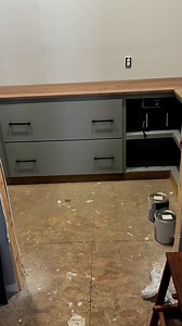 The pantry project…solid walnut countertops, (not finished) Solid walnut open drawers, big deep drawers, all Blum soft close hardware. Corner trash bin, appliance tower. Still building the upper shelves. Every piece made to fit. #pantry #farmhousekitchen #custom #thediversifiedfarmer #woodworking #cabinets #walnut #Iowa | The Diversified Farmer
