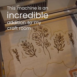 From delicate cardstock cuts to intricate wood engravings, the Glowforge Aura is your ultimate crafting companion. | Glowforge