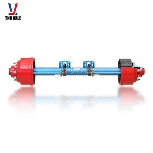 [Hot Item] American Type Delivery Truck Axle Bogie Suspension Auto Parts Axle for Sale