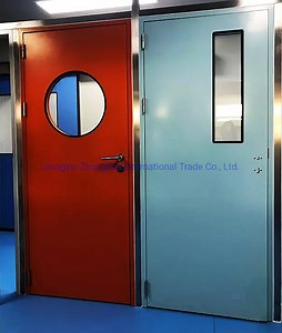 [Hot Item] Laboratory Medical Swing Door Hospital Hermetic Swing Door for Hospital Air Tight