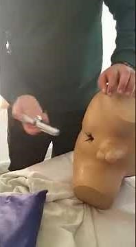 Proctoscopy procedure.