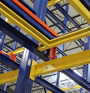 [Hot Item] Reliable Push Back Rack with Powder Coating for Efficient Storage