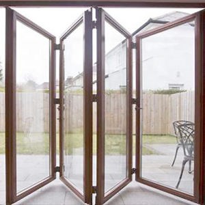 [Hot Item] Soundproof Bifold Glass Door Folding Glass Partition