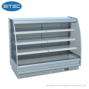 [Hot Item] Showcase Display Refrigerator Display Freezer Glass Door Commercial Vertical Deep Freezer