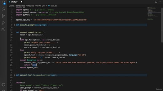 7.4. Personal Voice Assistant Bot using Python