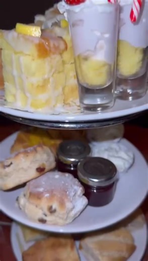 Christmas High Tea 🎄 Join us for our Christmas High Tea available from Monday 20th November. Mini Prawn Cocktail Sandwich Ham & Pickle Croissant Turkey & Stuffing Olive Bread Cheese & Fruit Scones (served with Jam & Cream) Cheese & Crackers Selection of Mini Cakes & Desserts Our mouth watering menu has been specially selected. £15 per person: Served with Tea, Coffee or Hot Chocolate £30 per person: Served with Bottomless Wine (90 minutes) Booking is essential. Terms & Conditions apply. 👆🏼Drop