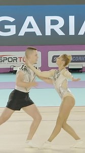 Growing together for Mixed Pairs glory 🤝 @borislava.ivanova.18 and @h.manolov both stunned in Antalya a year ago for European Mixed Pairs success #Aerobic | #Gymnastics | European Gymnastics
