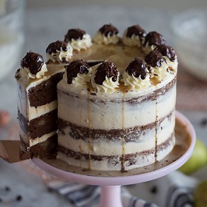 586K views · 388 reactions | Chocolate pear cake!!! https://preppykitchen.com/chocolate-pear-cake/ | Preppy Kitchen | Facebook