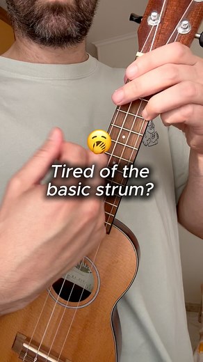 5.9K views · 765 reactions | How to Spice Up Your Basic Strum in 20 Seconds!? ️ #ukulele #tutorials #ukuleletutorial #ukulelelesson | Boris Mogilevski | Facebook