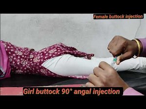 How to give an back side hip intramuscular injection videos.