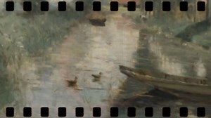 故事《辛巴达历险记》画（法国 柯罗Jean Baptiste Camille Corot 1796-1875）
