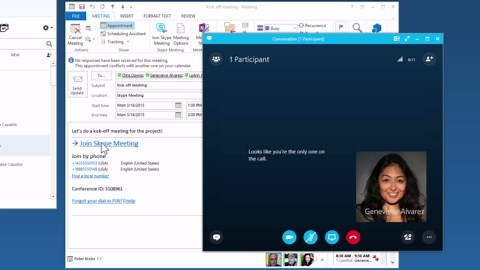Herunterladen und Installieren von Skype for Business unter Windows