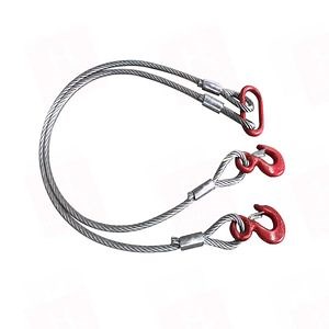 [Hot Item] Galvanized 2.6ton 15*5.3m Fiber Core Steel Wire Rope Lifting Sling