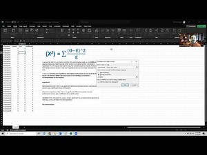 Chi Square Test in Excel Example Tutorial